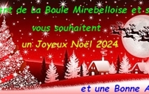 Joyeux Noël 2024 et Bonne Année 2025