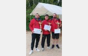 Championnats triplette féminin et triplette masculin