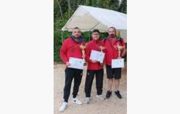 Championnats triplette féminin et triplette masculin