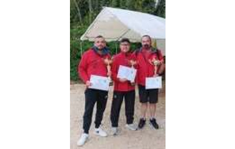 Championnats triplette féminin et triplette masculin