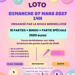 Loto animé par Carole